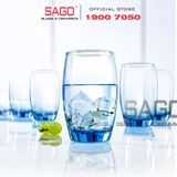  Luminarc J1585 - Ly Thủy Tinh Luminarc Salto Ice Blue 350ml | Thủy Tinh Cao Cấp 