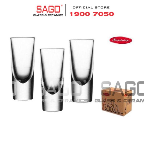  Pasabahce 52813 - Ly Thủy Tinh Pasabahce Grande 130ml | Nhập Khẩu Thổ Nhĩ Kỳ 