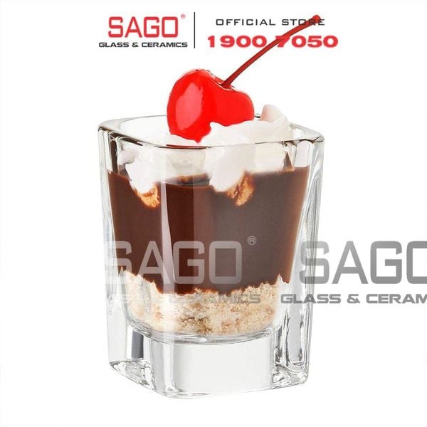  LIBBEY 5277 - Ly Thủy Tinh Libbey Prism Shot Glass 59ml | Nhập Khẩu USA 