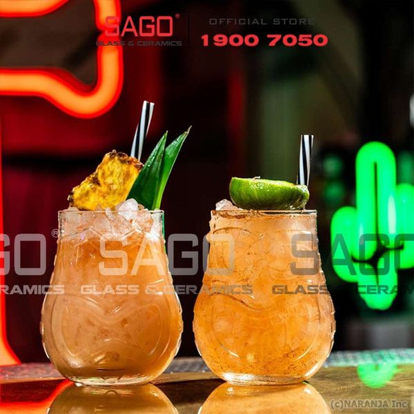  LIBBEY 824117 - Ly Thủy Tinh Libbey Tiki Split 470ml | Nhập Khẩu E.U 