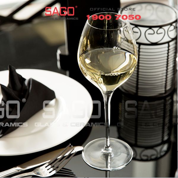  LIBBEY 9422 - Ly Thủy Tinh Libbey Rivere Wine 13 Oz 384ml | Nhập Khẩu USA 