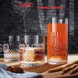  Luigi Bormioli 12769/02 - Ly thủy tinh Pha Lê Luigi Bormioli Tumbler Diamante DOF Crystal Glasses 380ml | Nhập Khẩu Italy 