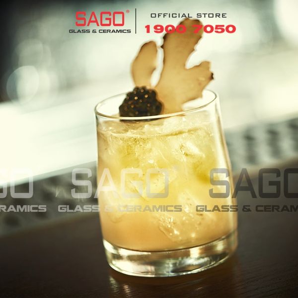  LIBBEY 928105 - Ly Thủy Tinh Libbey Stark Rocks 280ml | Nhập Khẩu E.U 