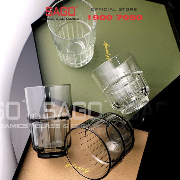  LIBBEY 820508 - Ly Thủy Tinh Libbey LINQ Rocks 355ml | Nhập Khẩu E.U 