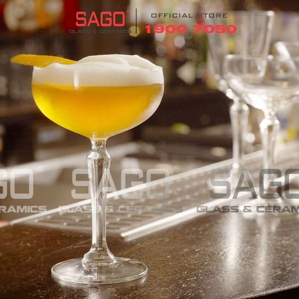  LIBBEY 601602 - Ly Thủy Tinh Libbey Spksy Coupe 247ml | Nhập Khẩu E.U 