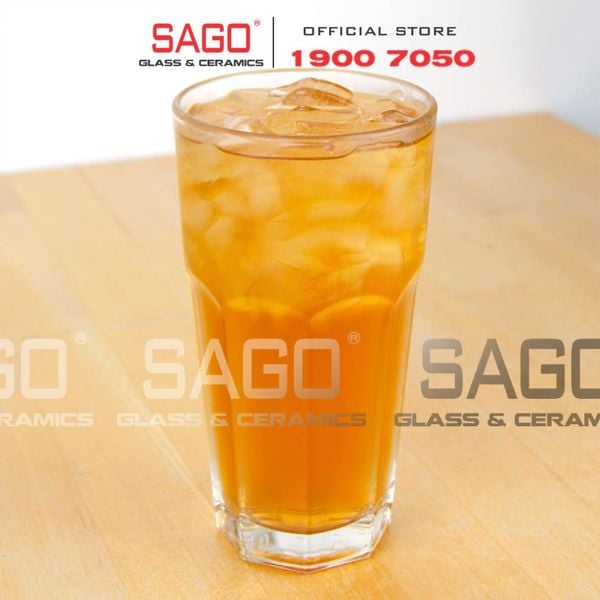  LIBBEY 15256 - Ly thủy tinh Cường Lực Libbey Gibraltar Cooler DuraTuff  473ml | Thủy Tinh Cao Cấp 