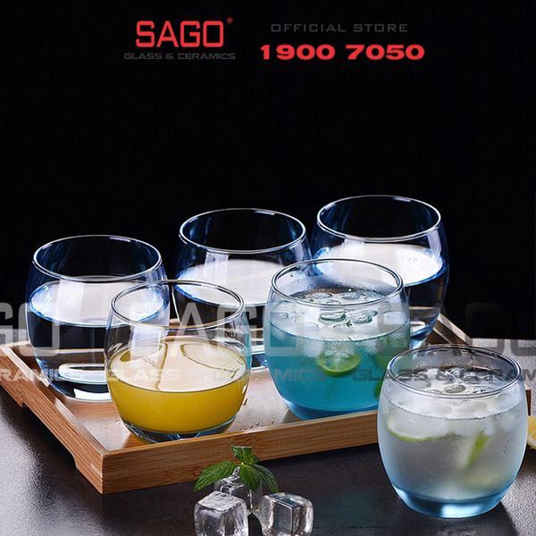  Luminarc J1584 - Ly Thủy Tinh Luminarc Salto Ice Blue 320ml | Thủy Tinh Cao Cấp 