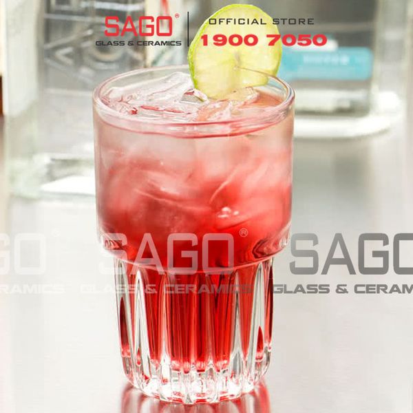  LIBBEY 15436 - Ly Thủy Tinh Cường Lực Libbey Everest Duratuff Beverage 355ml | Nhập Khẩu USA 