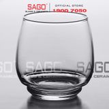  LIBBEY 12018 - Ly Thủy Tinh Cao Cấp Libbey Orbital Rocks 296ml | Nhập Khẩu USA 