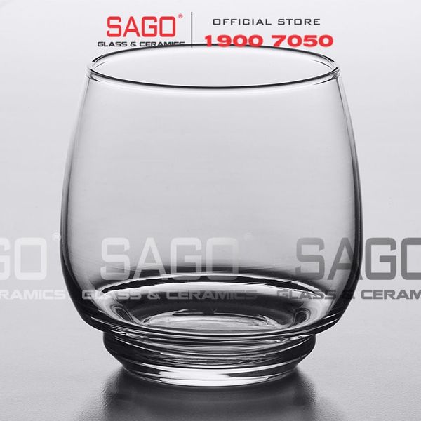  LIBBEY 12018 - Ly Thủy Tinh Cao Cấp Libbey Orbital Rocks 296ml | Nhập Khẩu USA 