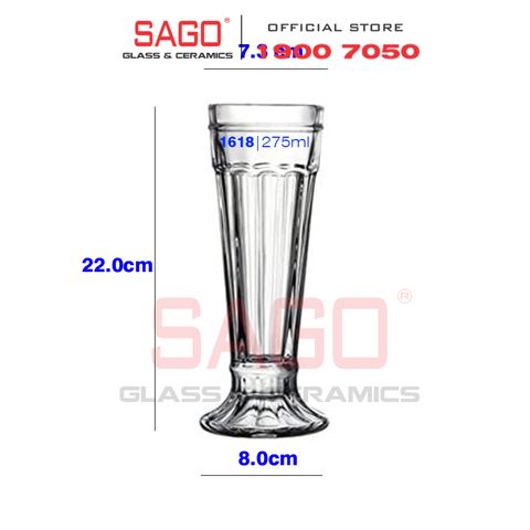  Pasabahce 51618 - Ly Thủy Tinh Pasabahce Iceville Ice Cream 275ml | Nhập Khẩu Thổ Nhĩ Kỳ 