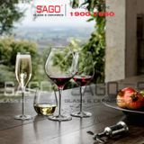  Luigi Bormioli 11837/01 - Ly thủy tinh Pha Lê Luigi Bormioli Vinea Franciacorta Pinot Nero Crystal Glasses 270ml | Nhập Khẩu Italy 