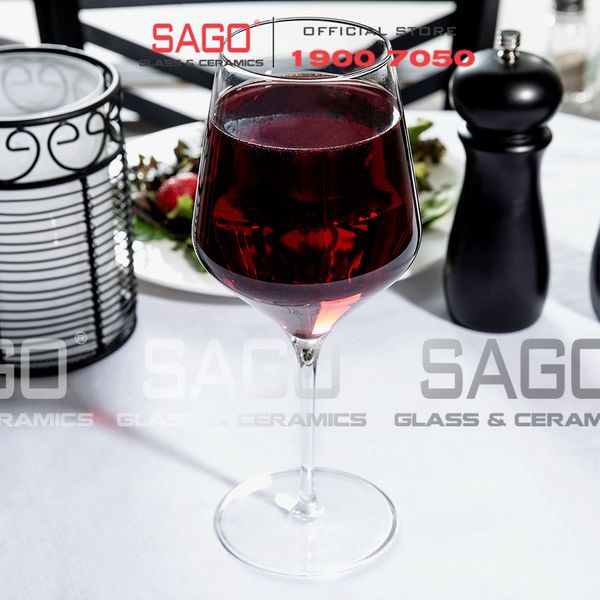  LIBBEY 9324 - Ly Thủy Tinh Libbey Prism 20 Oz Wine 562ml | Nhập Khẩu USA 