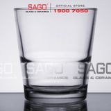  LIBBEY 15766 - Ly Thủy Tinh Libbey Stacking Dof 9 Oz 266ml | Thủy Tinh Cường Lực Nhập khẩu U.S 