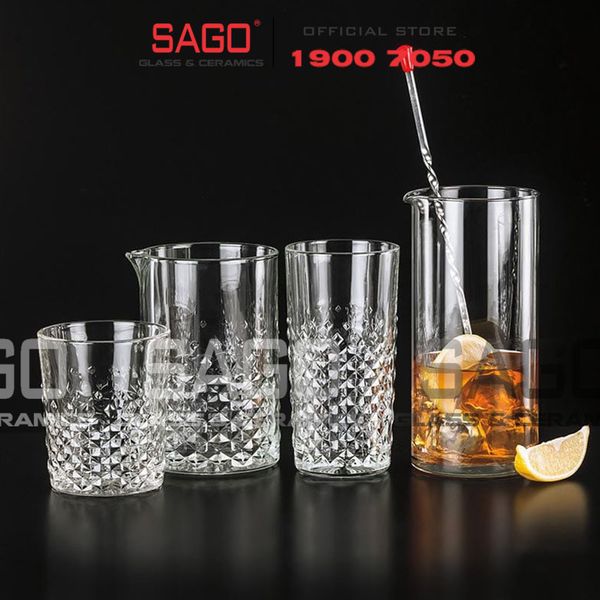 LIBBEY 88709 - Ly Thủy Tinh Libbey Mixing Glass 976ml | Nhập Khẩu USA 