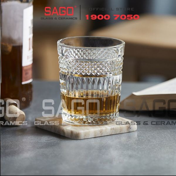  LIBBEY 927542 - Ly Thủy Tinh Libbey Radiant DOF 355ml | Nhập Khẩu E.U 