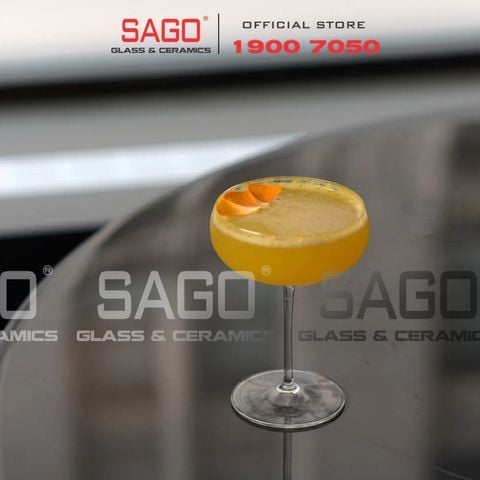  Luigi Bormioli 13190/01 - Ly thủy tinh Pha Lê Luigi Bormioli Speakeasy Swing Champagne Crystal Glasses 300ml | Nhập Khẩu Italy 