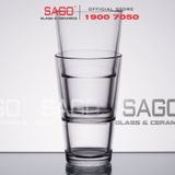  LIBBEY 15799 - Ly Thủy Tinh Libbey Stacking Beverage 12 oz 355ml | Thủy Tinh Cường Lực Nhập Khẩu U.S 