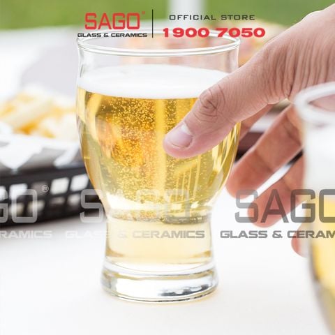  LIBBEY 1008 - Ly Bia Thủy Tinh Libbey Stacking Beer GLass 421ml | Nhập Khẩu E.U 