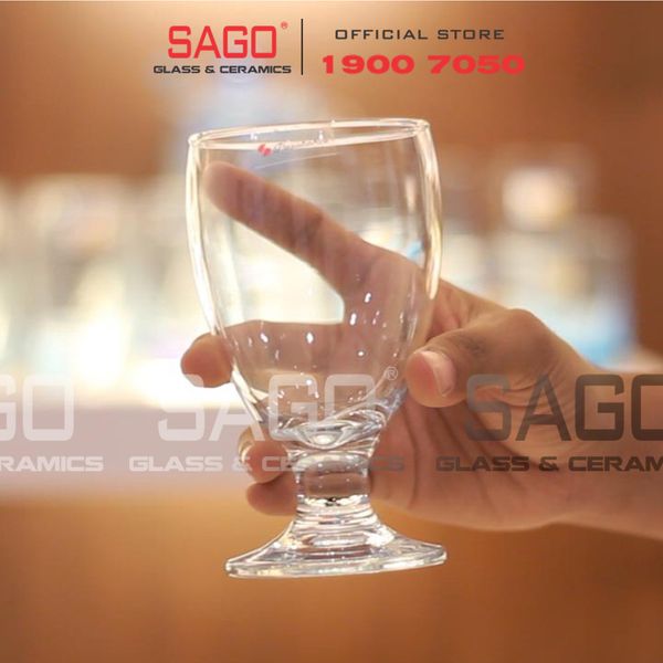  Pasabahce 44701 - Ly Thủy Tinh Pasabahce Capri Banquet Goblet Glass 286ml | Nhập Khẩu Thổ Nhĩ Kỳ 