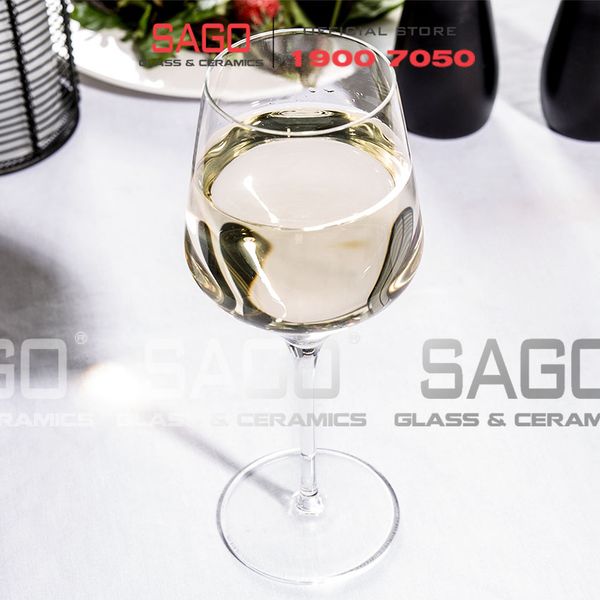  LIBBEY 9322 - Ly Thủy Tinh Libbey Prism 13 Oz Wine 384ml | Nhập Khẩu USA 