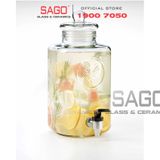  LIBBEY 92164 - Bình Thủy Tinh Libbey Farmhouse Beverage Dispens 7000ml | Nhập Khẩu U.S 