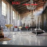  Luigi Bormioli A08743 - Ly thủy tinh Pha Lê Luigi Bormioli Atelier Cabernet Merlot Crystal Glasses 700ml | Nhập Khẩu Italy 