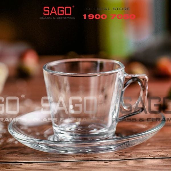  Pasabahce 97302 - Bộ Tách Cafe Pasabahce Vale 195ml | Nhập Khẩu Thổ Nhĩ Kỳ 