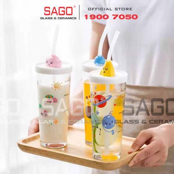  Luminarc P9886/P9887/P9888 - Ly Thủy Tinh Chia Vạch Luminarc Lille Scale 425ml | Tùy Chọn Hình Ngộ nghĩnh 