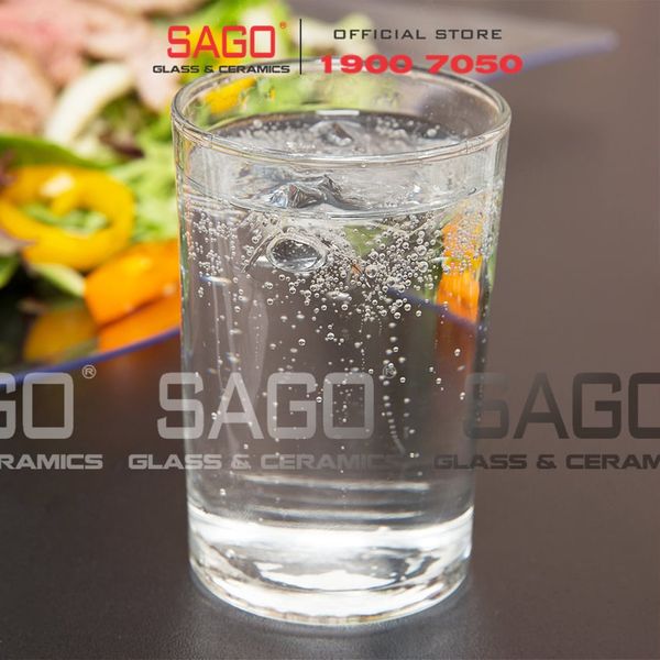  LIBBEY 58 - Ly Thủy Tinh Libbey Straight Sided Seltzer 177ml | Nhập khẩu USA 