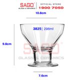  LIBBEY 3825 - Ly Thủy Tinh Libbey Catalina Dessert 296ml | Nhập Khẩu USA 