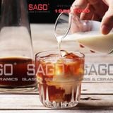 LIBBEY 15433 - Ly Thủy Tinh Cường Lực Libbey Everest Duratuff Rocks 237ml | Nhập Khẩu E.U 