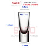  Pasabahce 52813 - Ly Thủy Tinh Pasabahce Grande 130ml | Nhập Khẩu Thổ Nhĩ Kỳ 