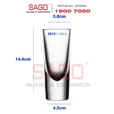  Pasabahce 52813 - Ly Thủy Tinh Pasabahce Grande 130ml | Nhập Khẩu Thổ Nhĩ Kỳ 