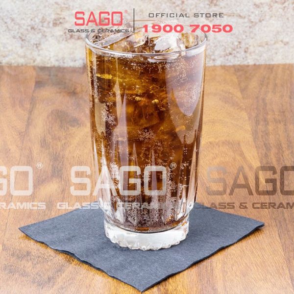  LIBBEY 15459 - Ly thủy tinh Cao Cấp Libbey Winchester DuraTuff Cooler 473ml | Nhập Khẩu USA 