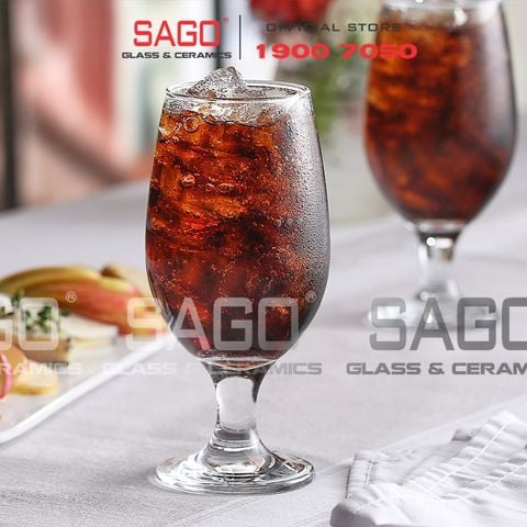  Pasabahce 44995 - Ly Thủy Tinh Pasabahce Maldive Goblet 370ml | Nhập Khẩu Thổ Nhĩ Kỳ 