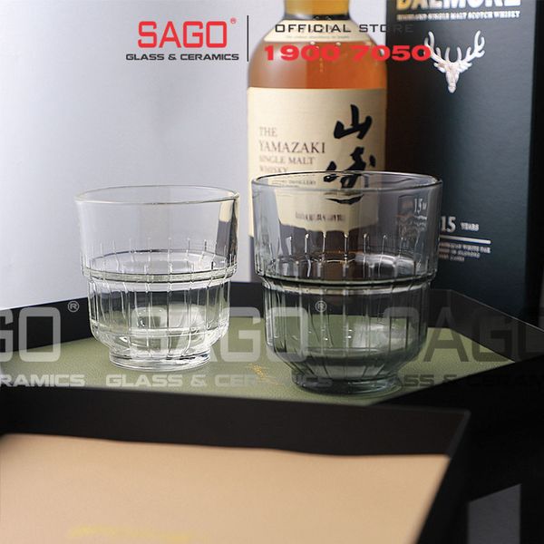  LIBBEY 820508 - Ly Thủy Tinh Libbey LINQ Rocks 355ml | Nhập Khẩu E.U 