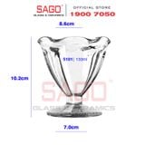  LIBBEY 5101 - Ly thủy tinh Libbey Fountainware Tulip Sundae 133ml | Nhập Khẩu E.U 