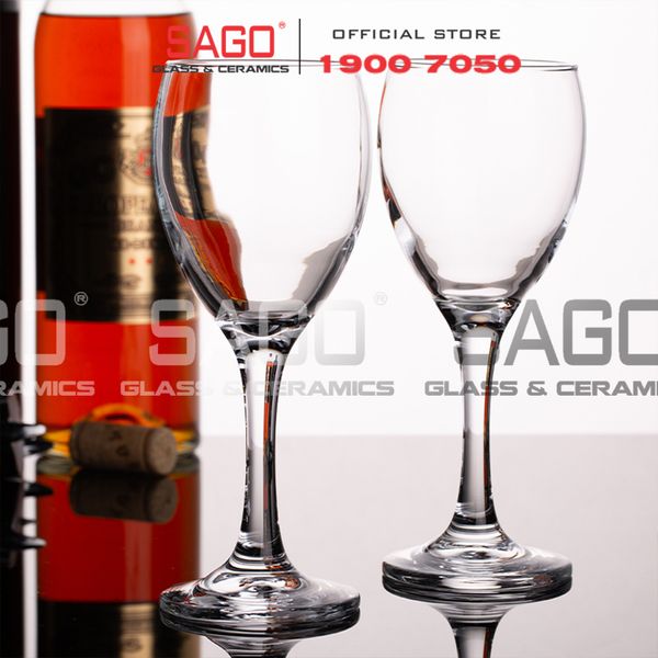  Ly Thủy Tinh Deli Apple Green Glassic Liqueur Glass 230ml | DELI GL2123 ,Thủy Tinh Cao Cấp 