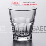  LIBBEY 15249 - Ly Thủy Tinh Cường Lực Libbey Gibraltar Rocks DuraTuff 163ml | Thủy Tinh Cao Cấp 