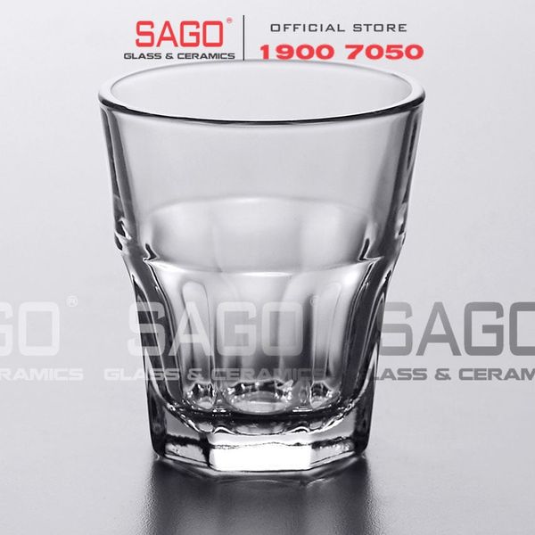  LIBBEY 15249 - Ly Thủy Tinh Cường Lực Libbey Gibraltar Rocks DuraTuff 163ml | Thủy Tinh Cao Cấp 