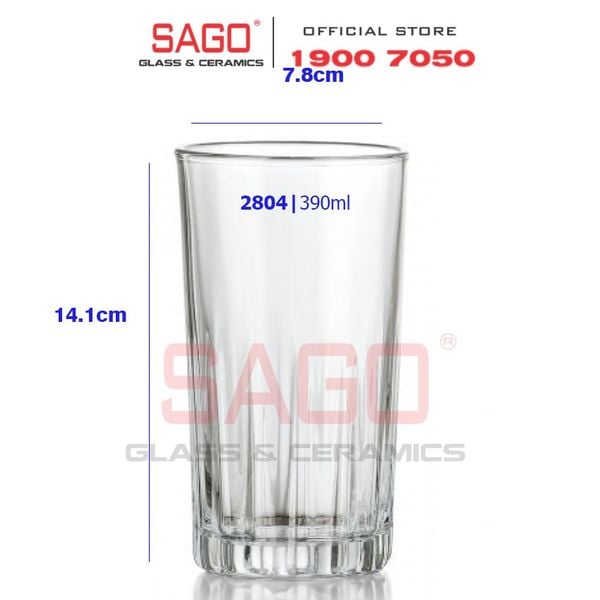  LIBBEY 942804 - Ly Thủy Tinh Libbey Kristalino Tumber 390ml | Nhập Khẩu E.U 