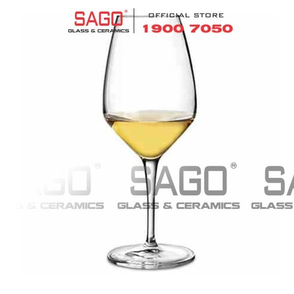  Luigi Bormioli A08746 - Ly thủy tinh Pha Lê Luigi Bormioli Riesling Tocai Crystal Glasses 440ml | Nhập Khẩu Italy 