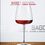  Luigi Bormioli A12731 - Ly thủy tinh Pha Lê Luigi Bormioli Meravigliosi Barolo Shiraz Crystal Glasses 700ml | Nhập Khẩu Italy 
