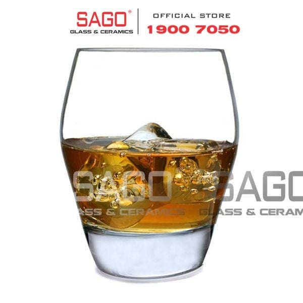  Luigi Bormioli 10404/02 - Ly thủy tinh Pha Lê Luigi Bormioli Tumbler Atelier Water Crystal Glasses 340ml | Nhập Khẩu Italy 