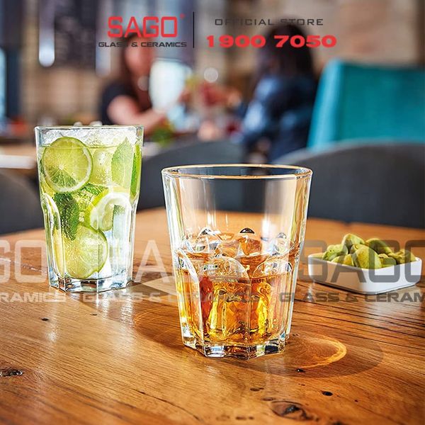  Luminarc D0781 - Ly Thủy Tinh Luminarc Granity Old Fashion Tumbler 270ml | Thủy Tinh Cao Cấp 