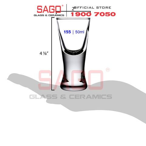  LIBBEY 155 - Ly Thủy Tinh Libbey Spirit Shots glass 50ml | Nhập Khẩu E.U 