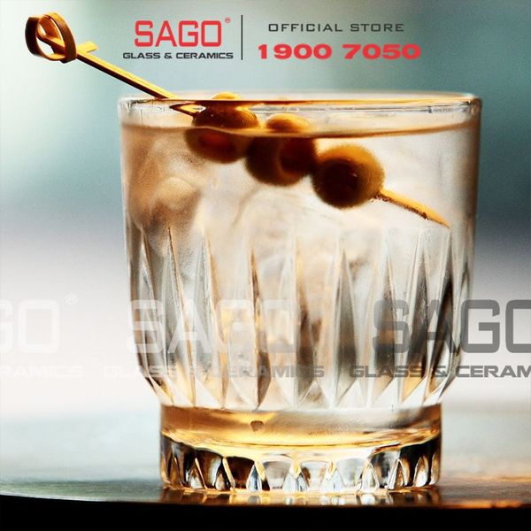  LIBBEY 15454 - Ly Thủy Tinh Libbey Winchester Dura Tuff Rock 237ml | Nhập Khẩu U.S 