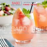  LIBBEY 12016 - Ly Thủy Tinh Cao Cấp Libbey Orbital Beverage 355ml | Nhập Khẩu USA 