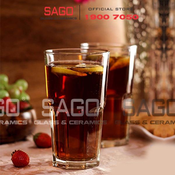  Ocean P01961 - Ly Thủy Tinh Ocean Central Hi Ball 300ml | Nhập Khẩu Thái Lan 